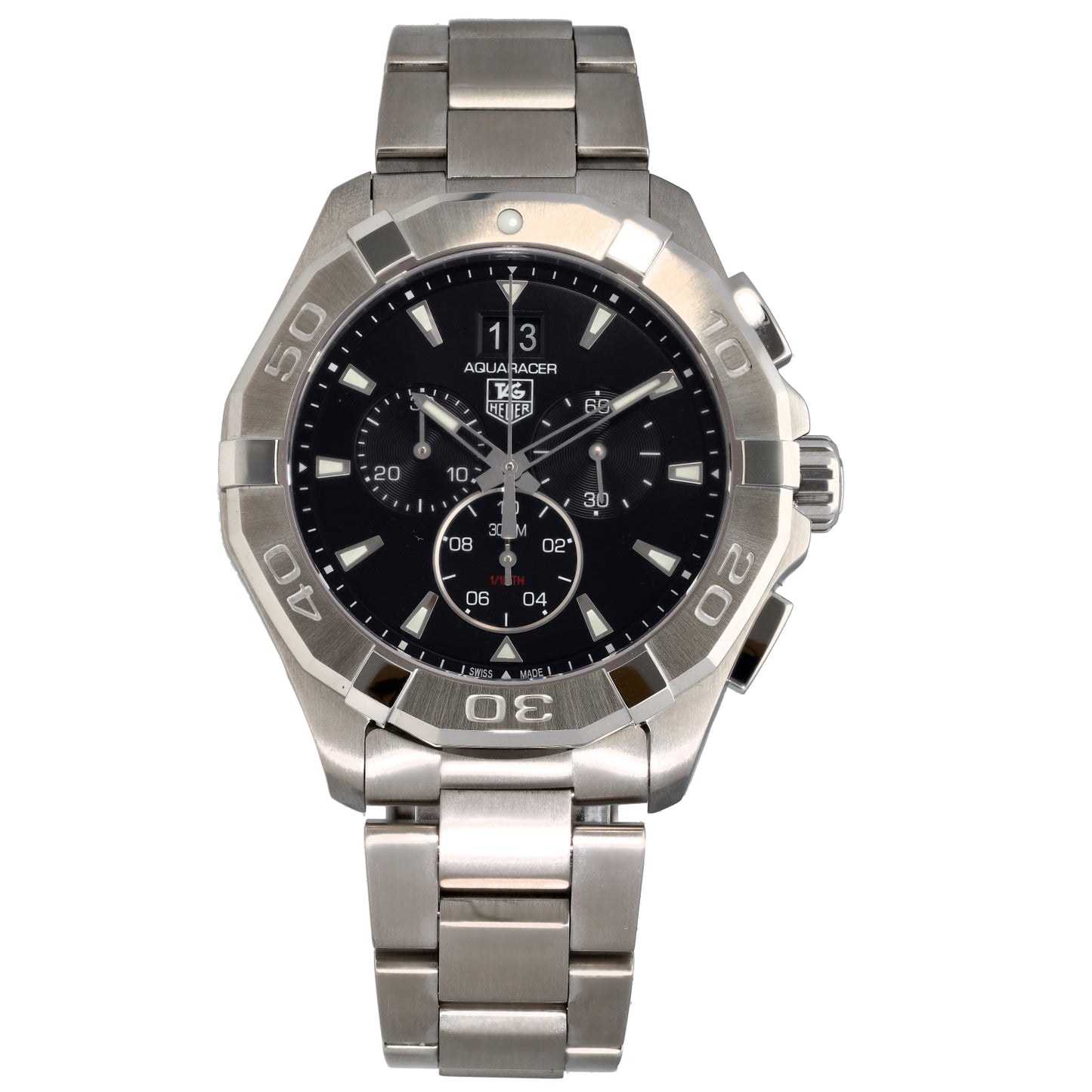 Tag Heuer Aquaracer CAY1110-0 43mm Stainless Steel Watch
