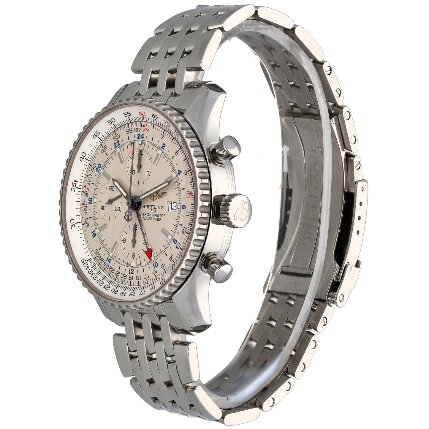 Breitling Navitimer A24322 46mm Stainless Steel Watch