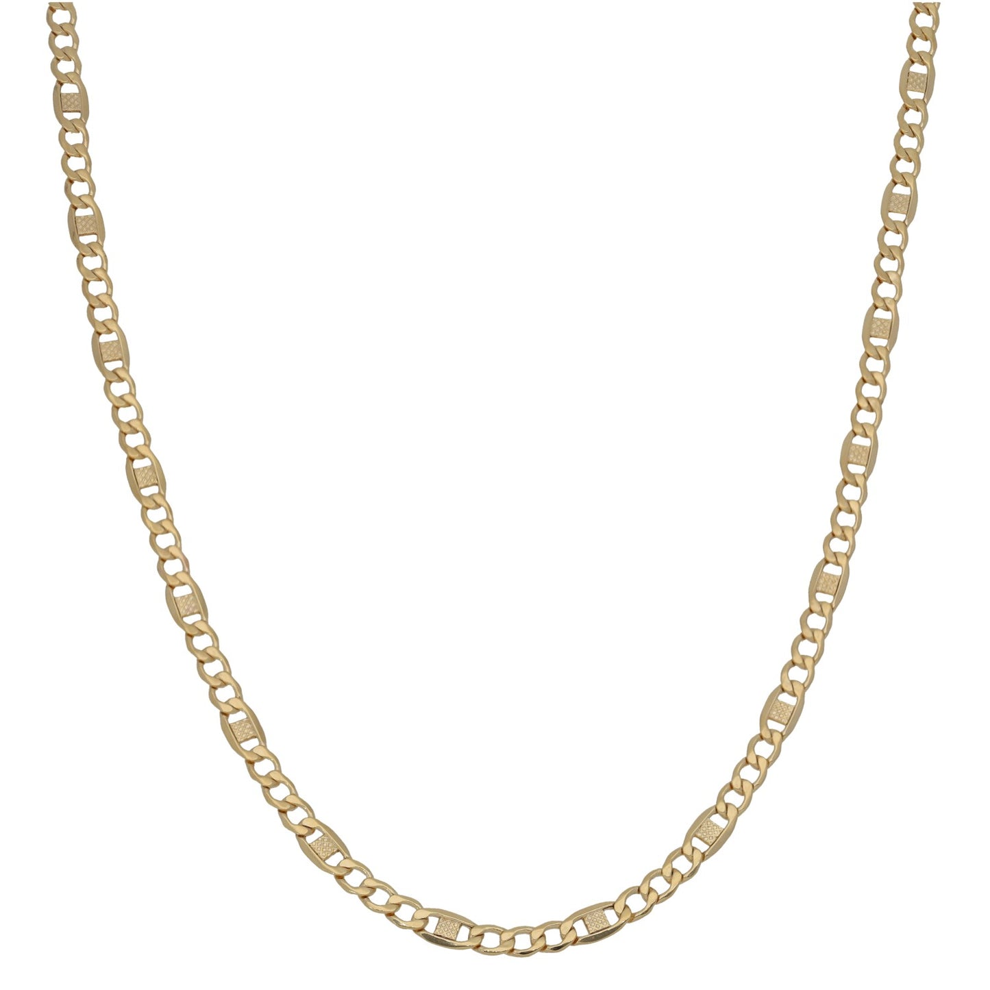 New 9ct Gold Anchor Chain