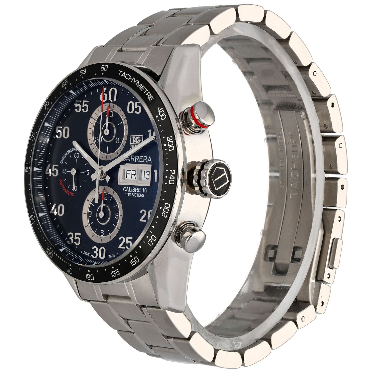 Tag Heuer Carrera CV2A10 43mm Stainless Steel Watch