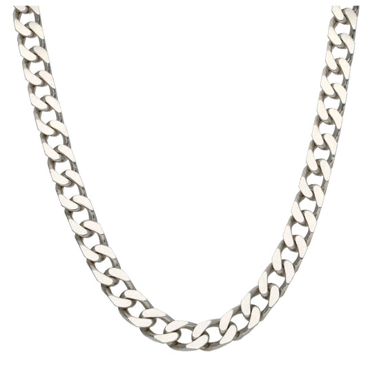 Sterling Silver Curb Chain 20"