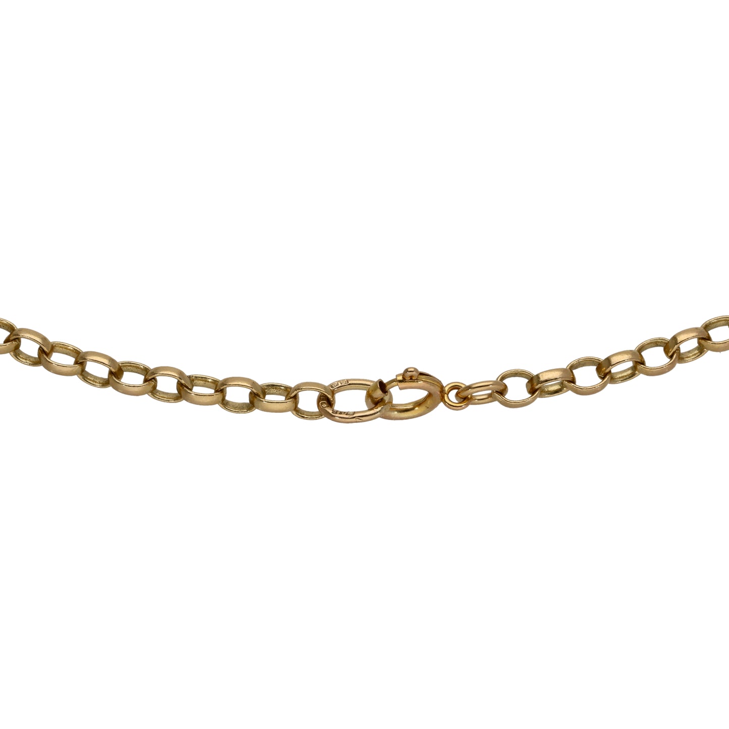 9ct Gold Belcher Chain 24"