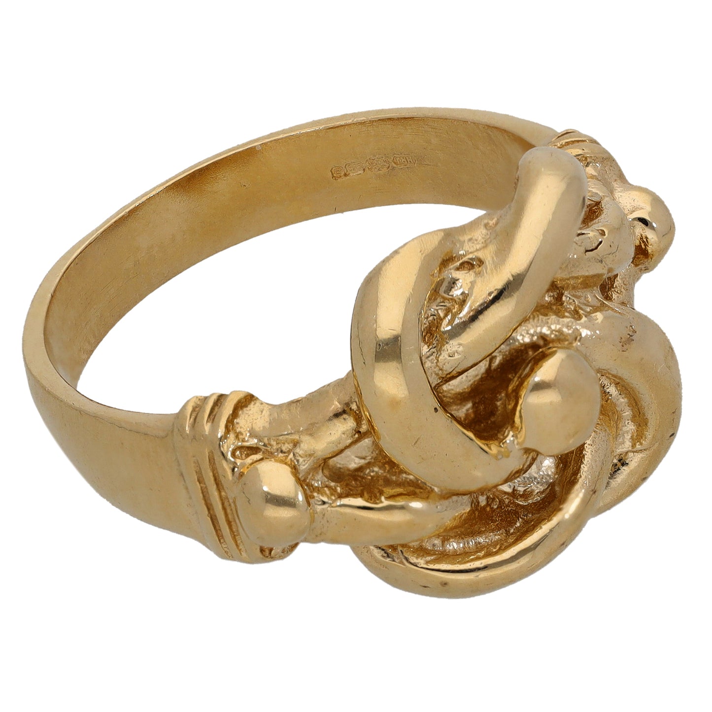 9ct Gold Knot Ring Size U