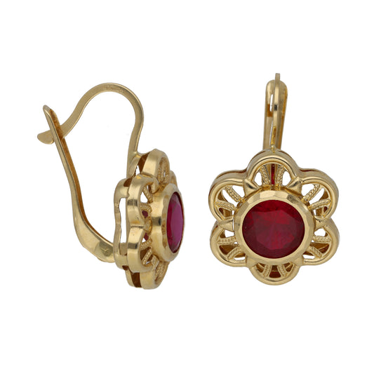 14ct Gold Imitation Alternative Earrings