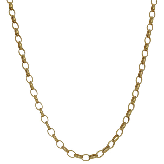 9ct Gold Belcher Chain 24"