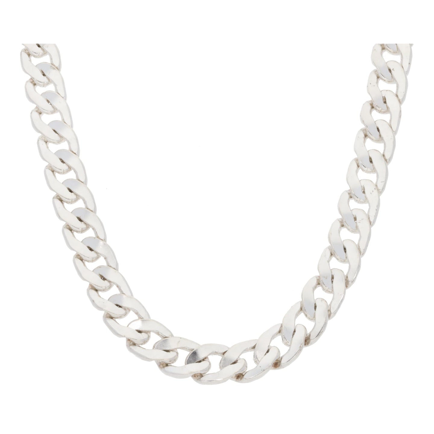 Silver Sterling Curb Chain 16