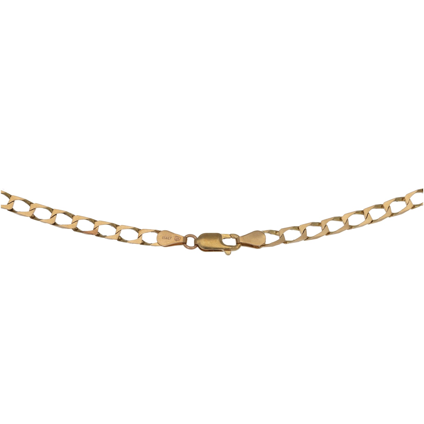 9ct Gold Curb Chain 20"