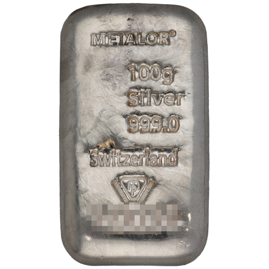 Fine Silver 100g Bar