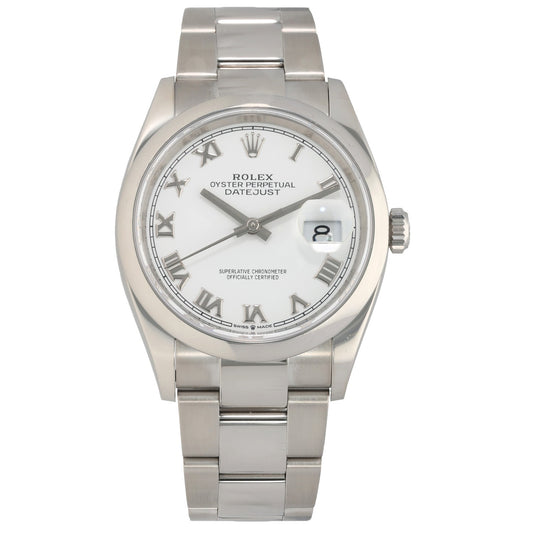 Rolex Datejust 126200 36mm Stainless Steel Watch