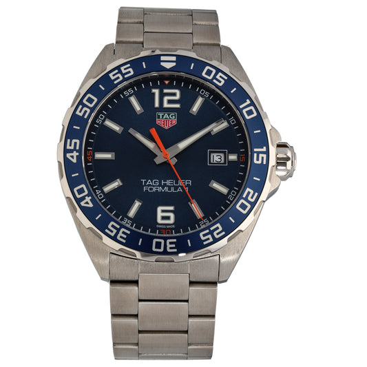 Tag Heuer Formula 1 WAZ1010 43mm Stainless Steel Watch