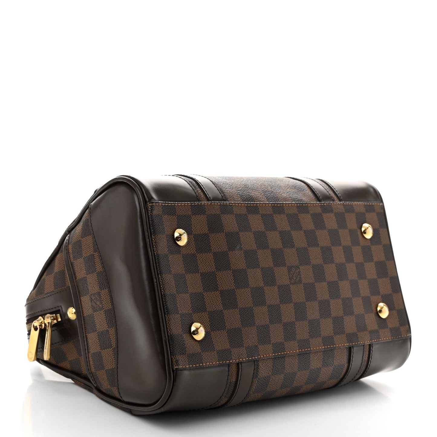 Louis Vuitton Berkeley Damier Ebene Coated Canvas Tote Bag - Brown
