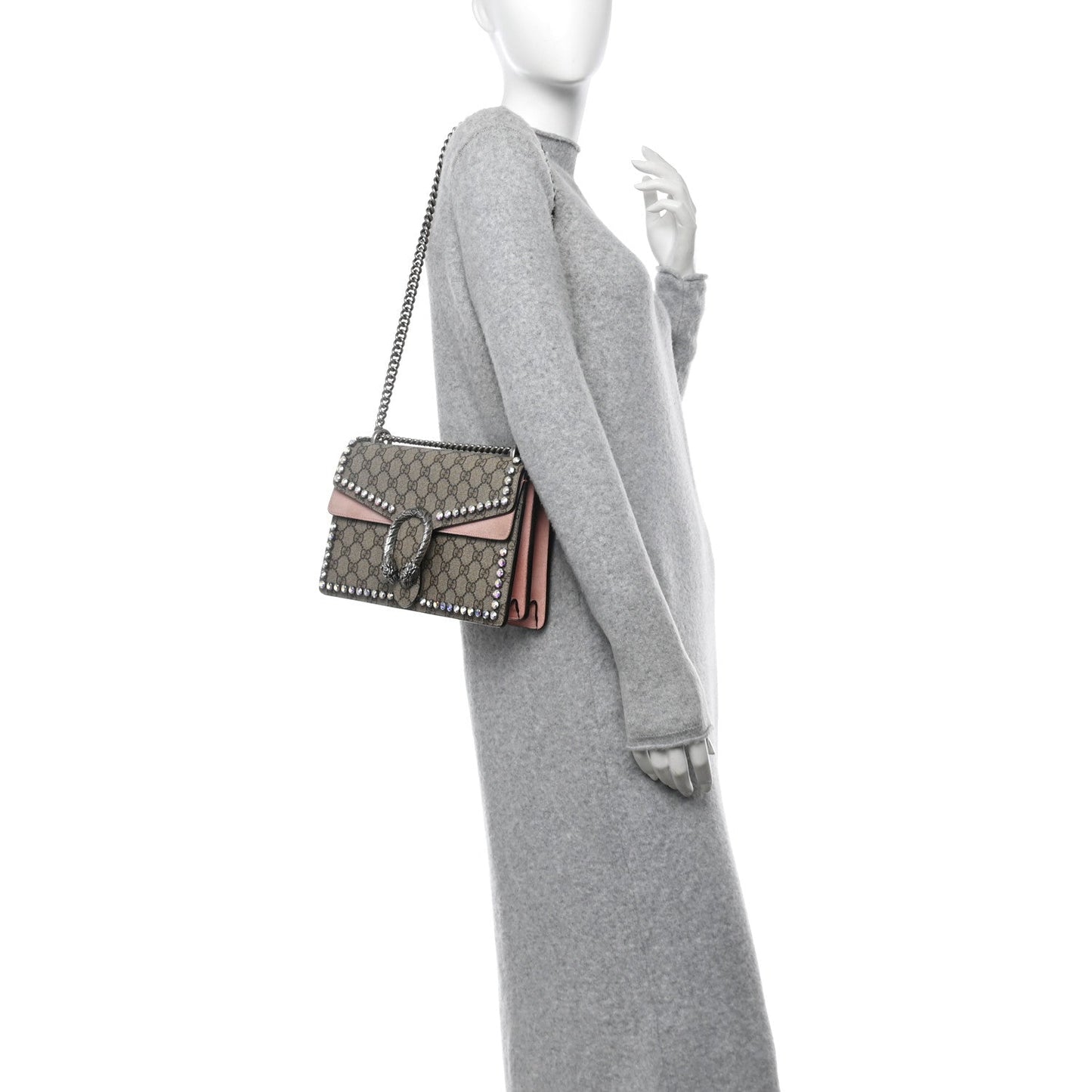 Gucci Dionysus GG Supreme Coated Canvas Bag - Beige & Brown