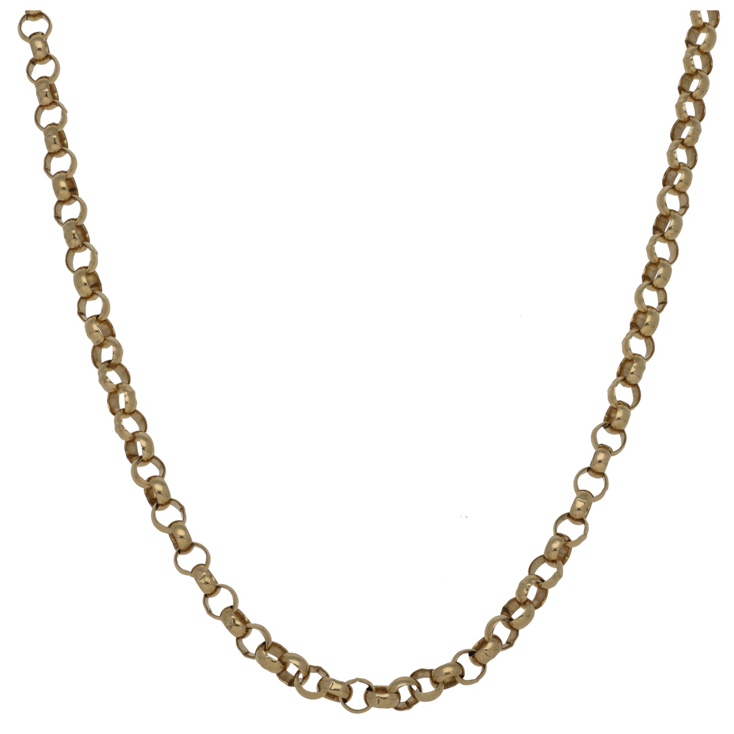 9ct Gold Belcher Chain 24"