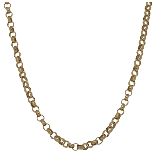 9ct Gold Belcher Chain 24"