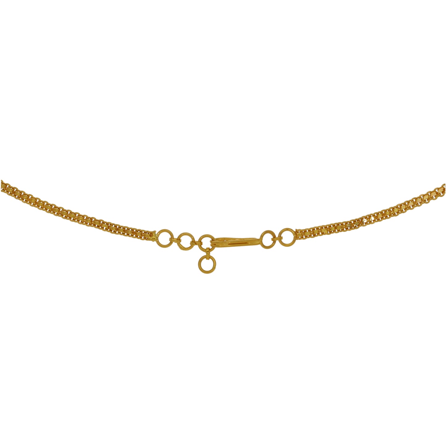 22ct Gold Fancy Necklace 15"