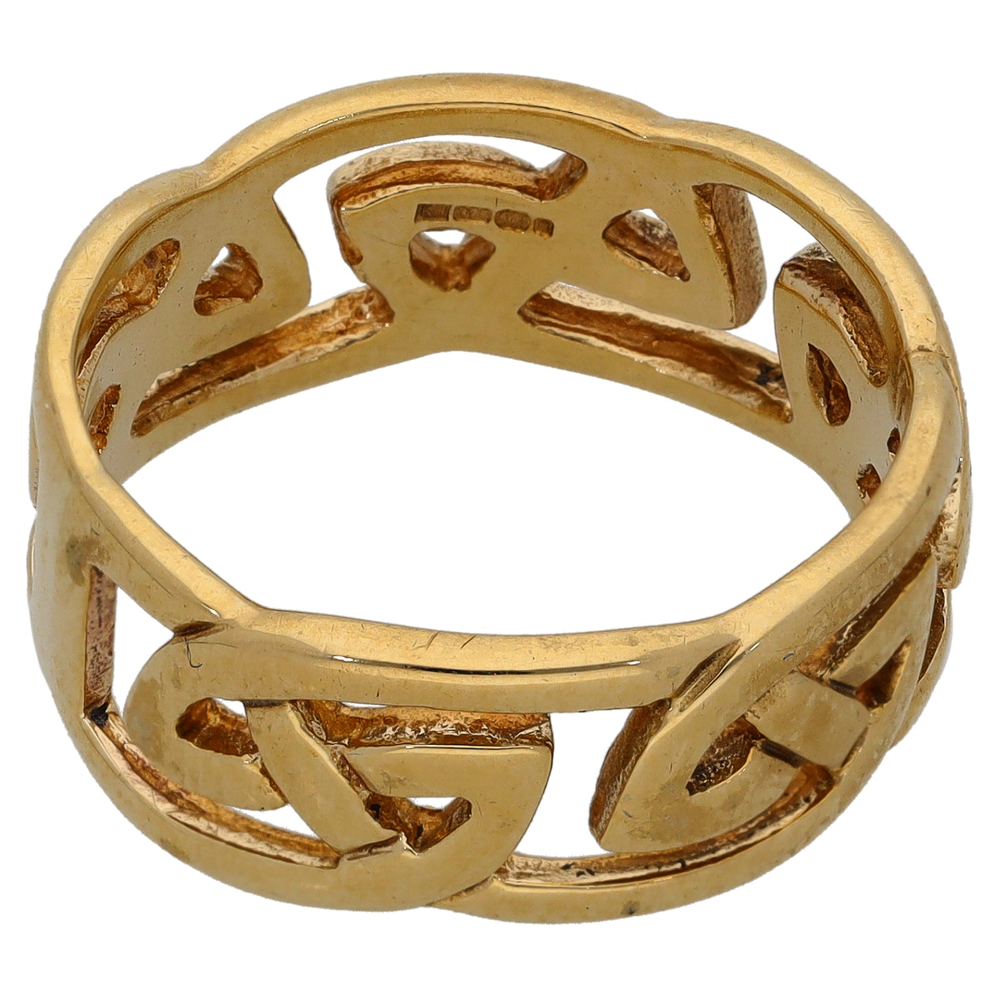 9ct Gold Alternative Ring Size P