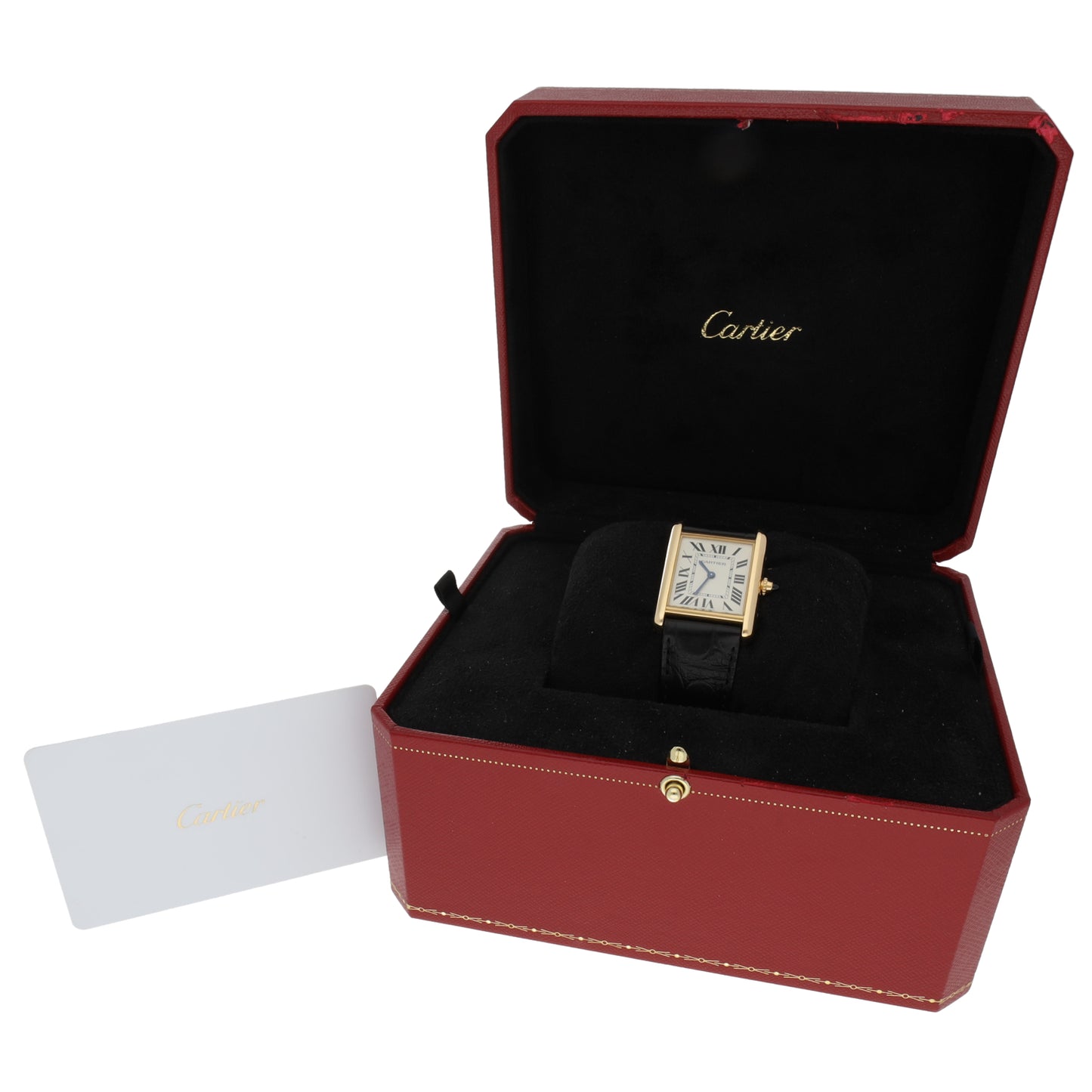 Cartier Tank Louis WGTA0067 25.5mm Gold Watch