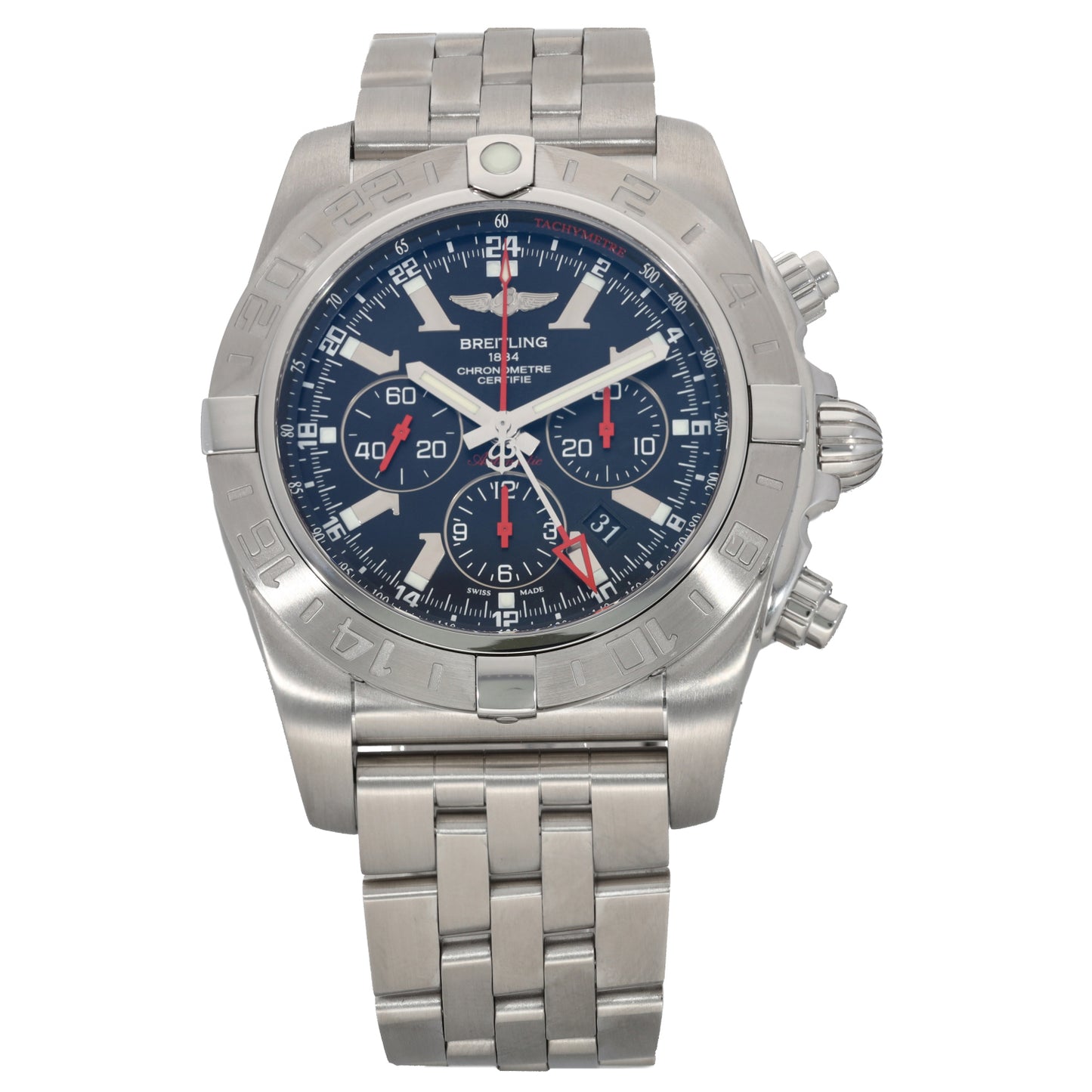 Breitling Chronomat AB0412 46mm Stainless Steel Watch