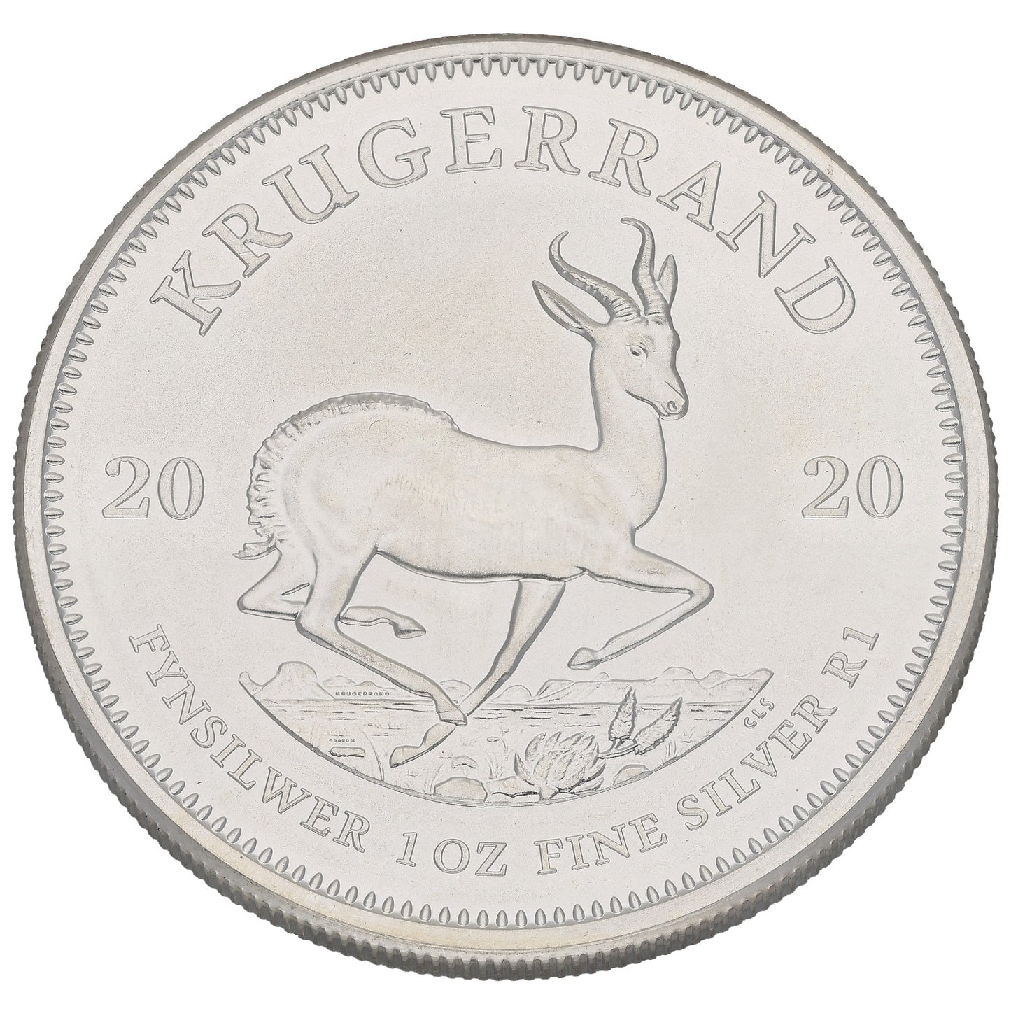 Fine Silver Full Krugerrand 2020 & 2025