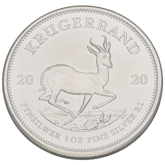 Fine Silver Full Krugerrand 2020 & 2025