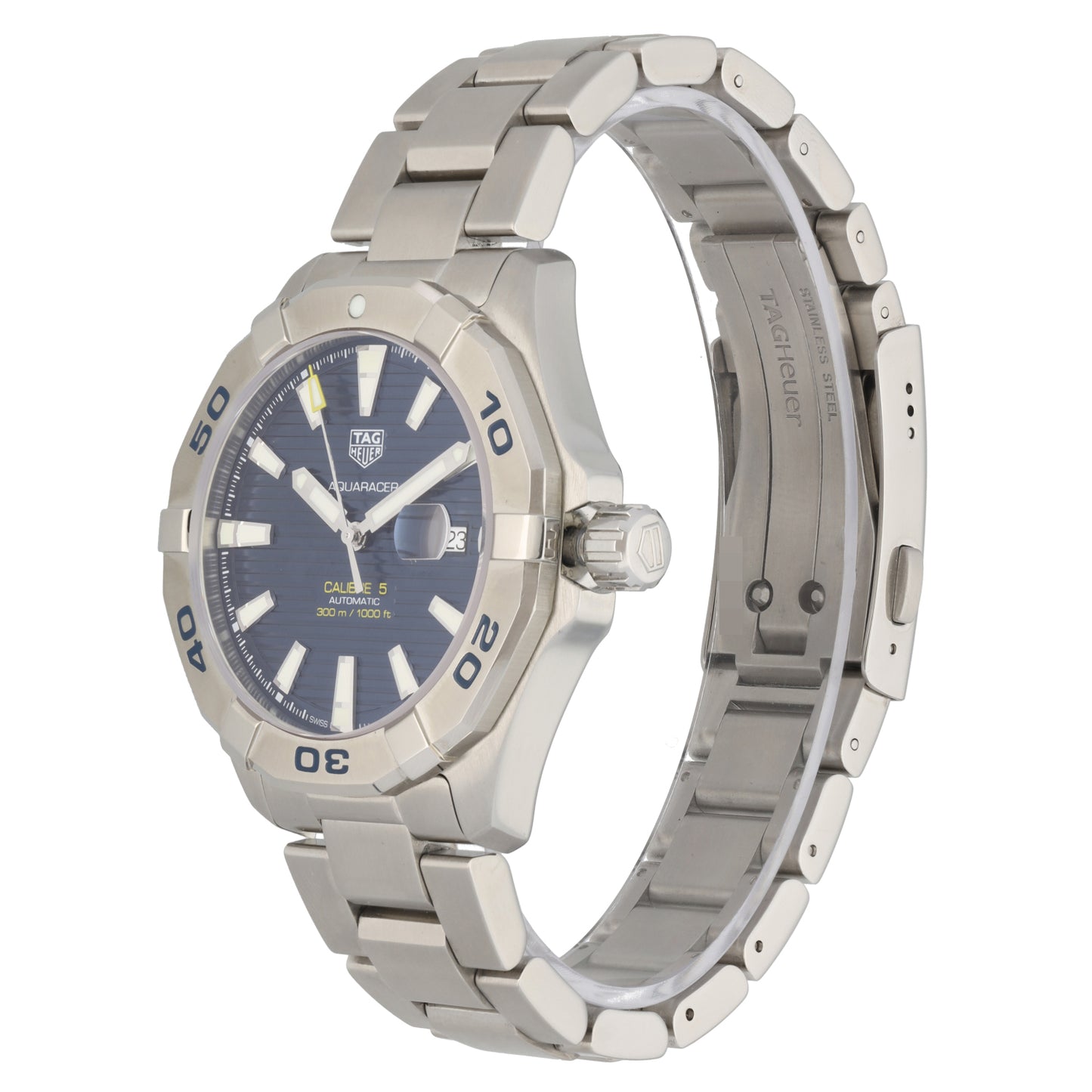 Tag Heuer Aquaracer WAY2012 44mm Stainless Steel Watch