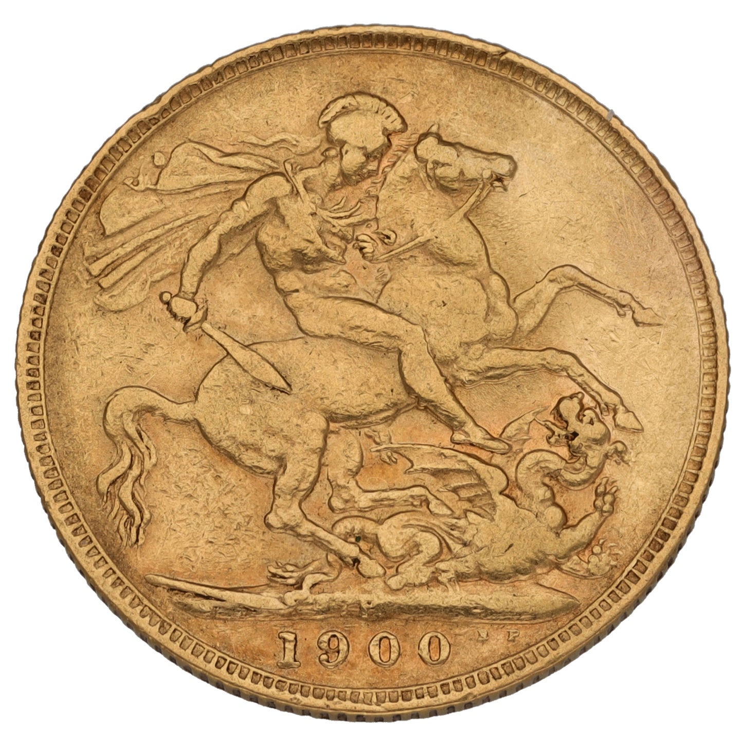 22ct Gold Queen Victoria Full Sovereign Coin 1900