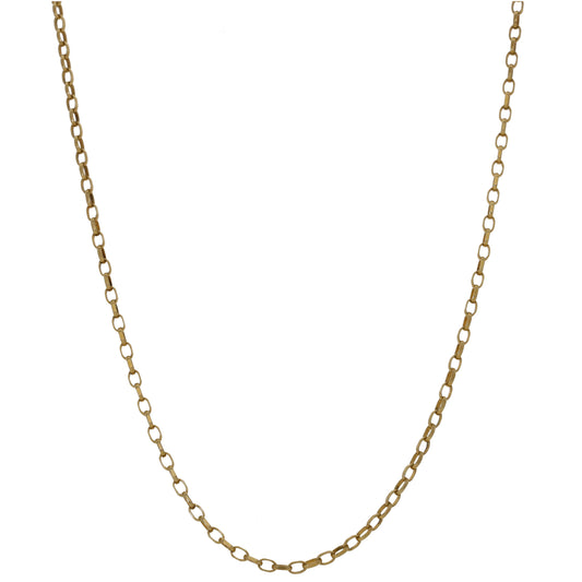 9ct Gold Belcher Chain 26"