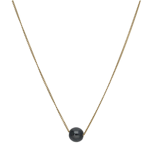 18ct Gold Cultured Pearl Pearl Necklace 14"