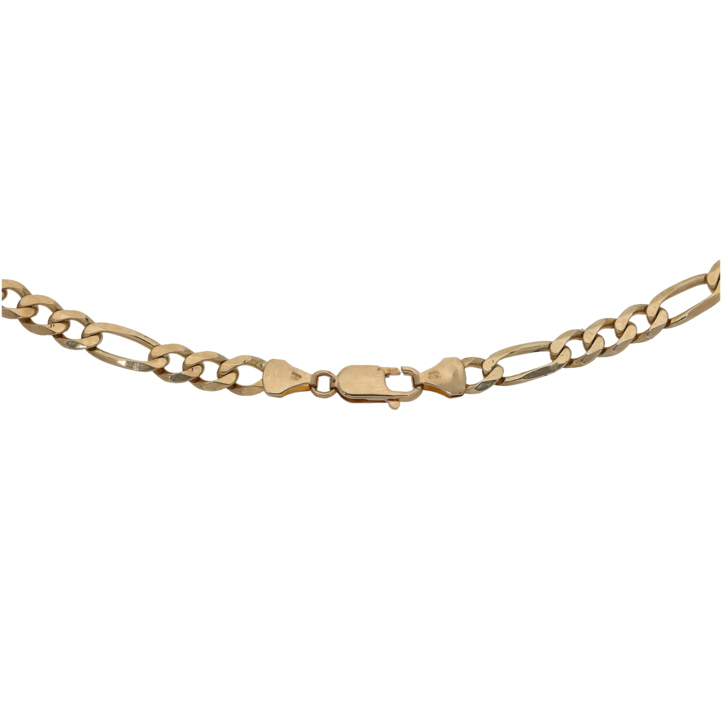 9ct Gold Imitation Gems Dolly Pendant With Chain