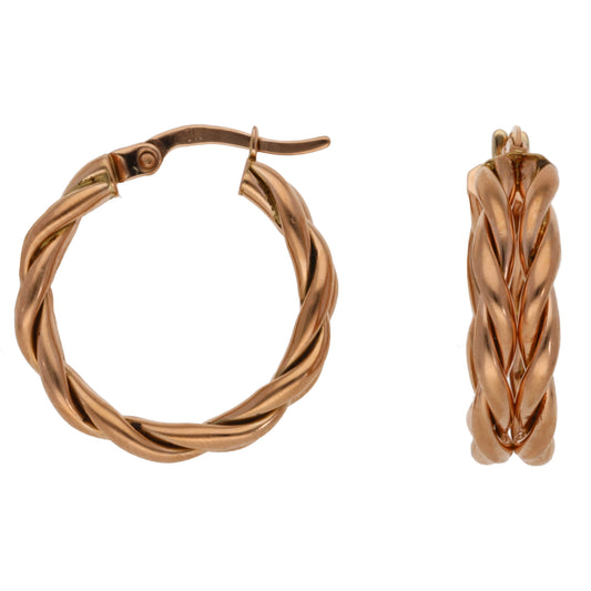 9ct Gold Hoop Earrings