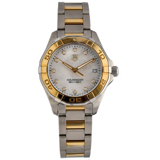 Tag Heuer Aquaracer WAY1351 32mm Bi-Colour Watch