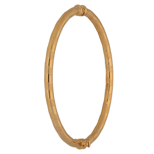 9ct Gold Hinged/Clasp Bangle