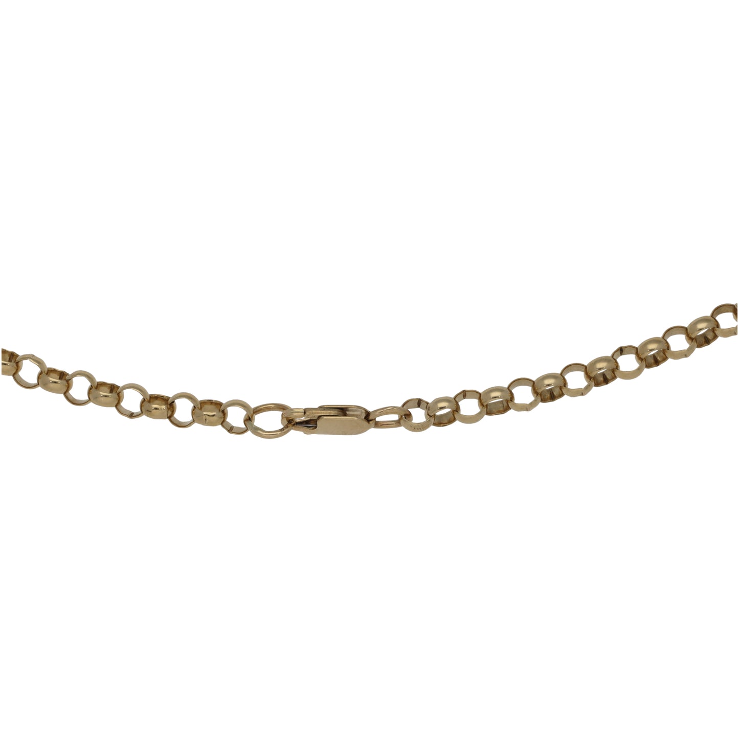 9ct Gold Belcher Chain 24"