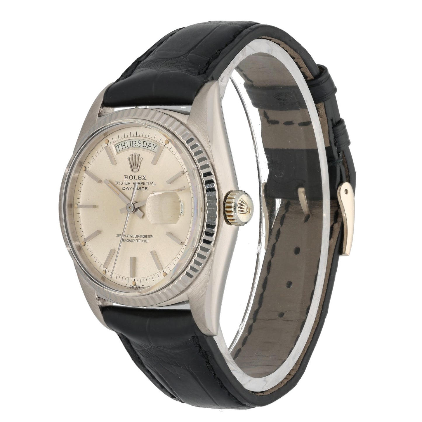 Rolex Day-Date 1803 36mm White Gold Watch