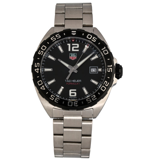 Tag Heuer Formula 1 WAZ1110 41mm Stainless Steel Watch
