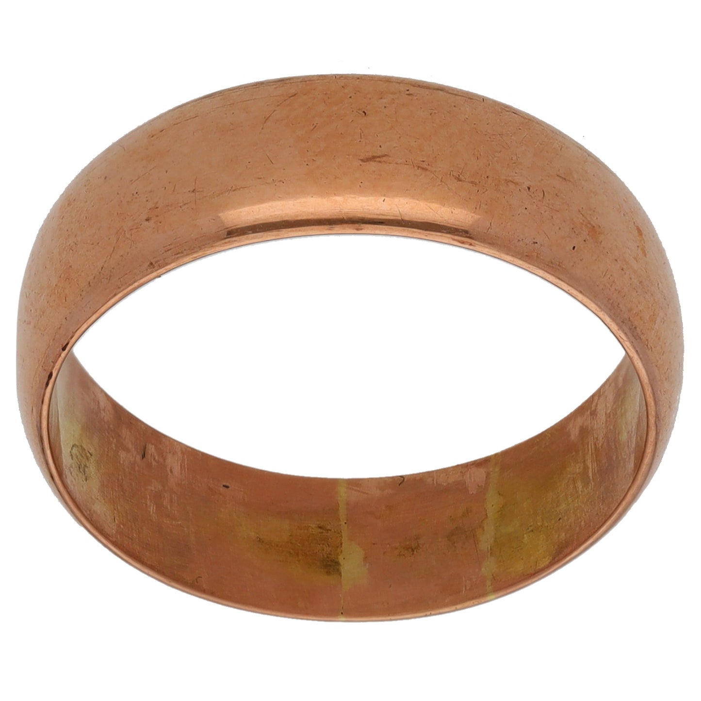 9ct Gold Plain Wedding Ring Size P