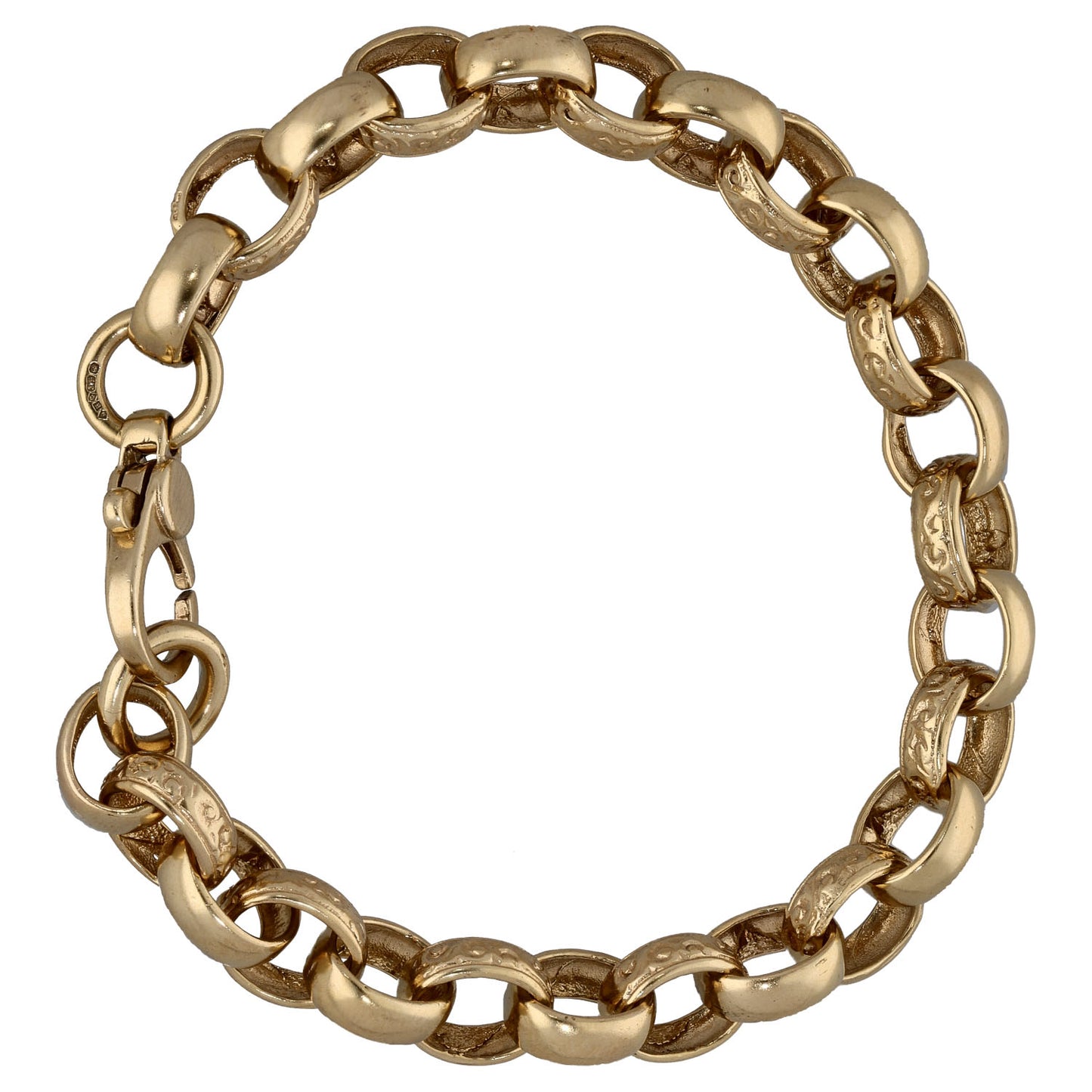 9ct Gold Belcher Bracelet