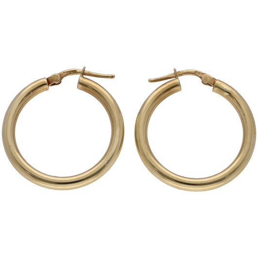 9ct Gold Hoop Earrings