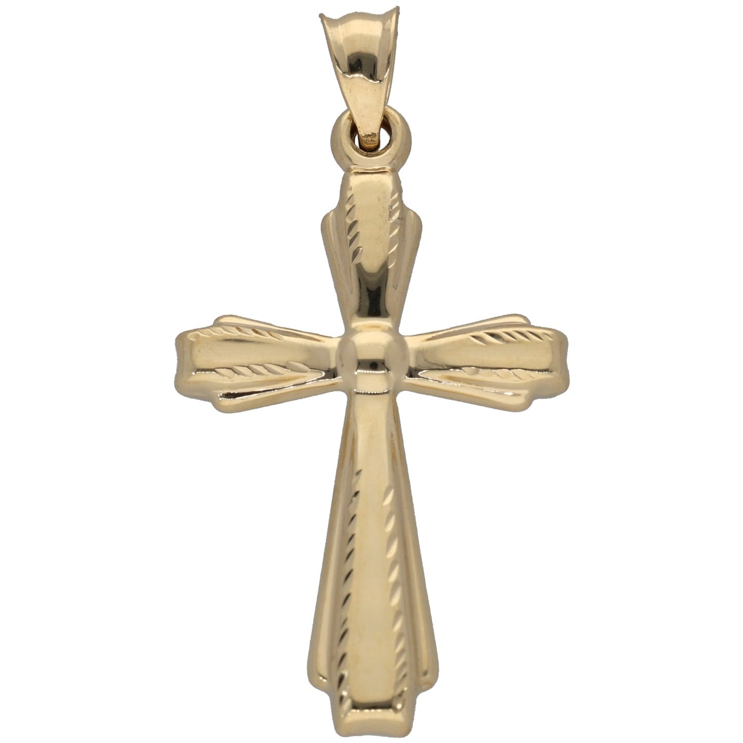 New 14ct Gold Cross Pendant
