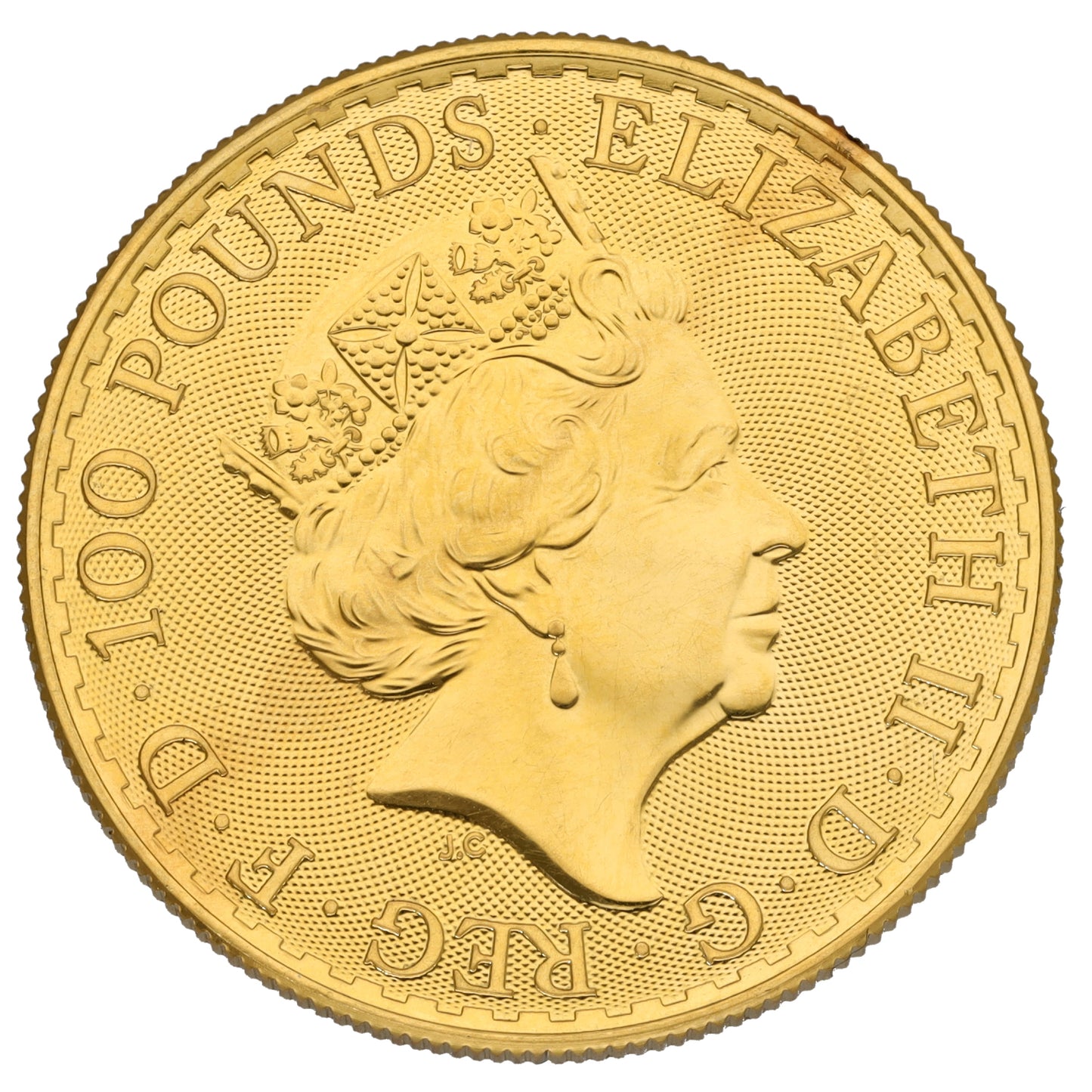 24ct Gold Queen Elizabeth II 1 OZ Britannia Coin 2020