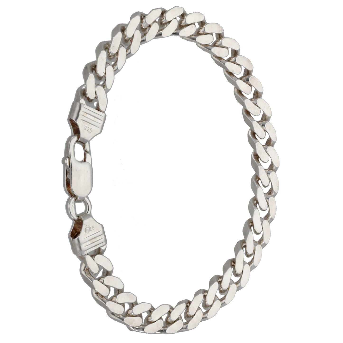 Sterling Silver Curb Bracelet