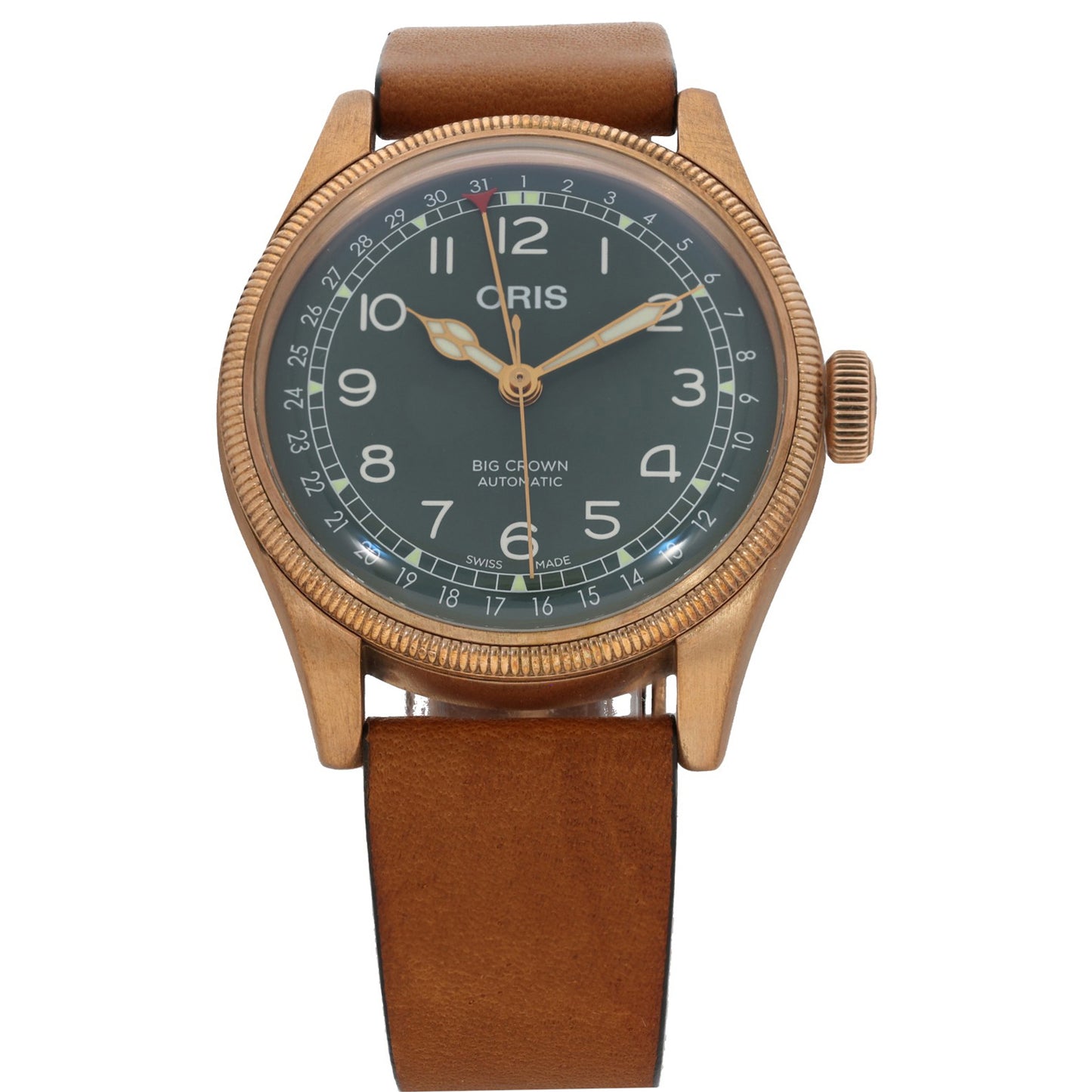 Oris Big Crown Pointer Date 7741 31 40mm Bronze Watch