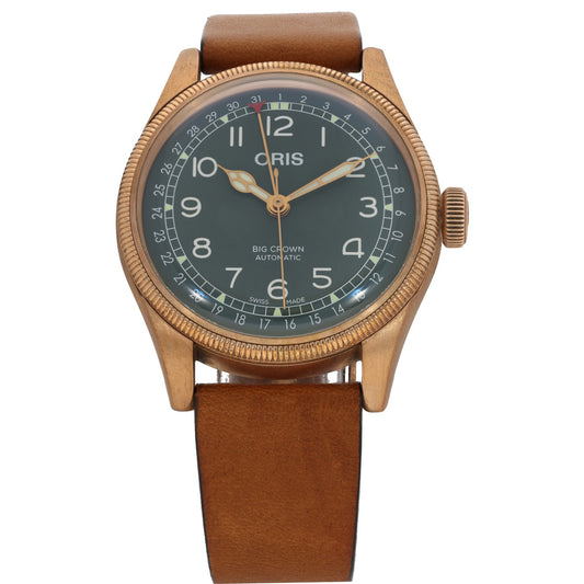 Oris Big Crown Pointer Date 7741 31 40mm Bronze Watch