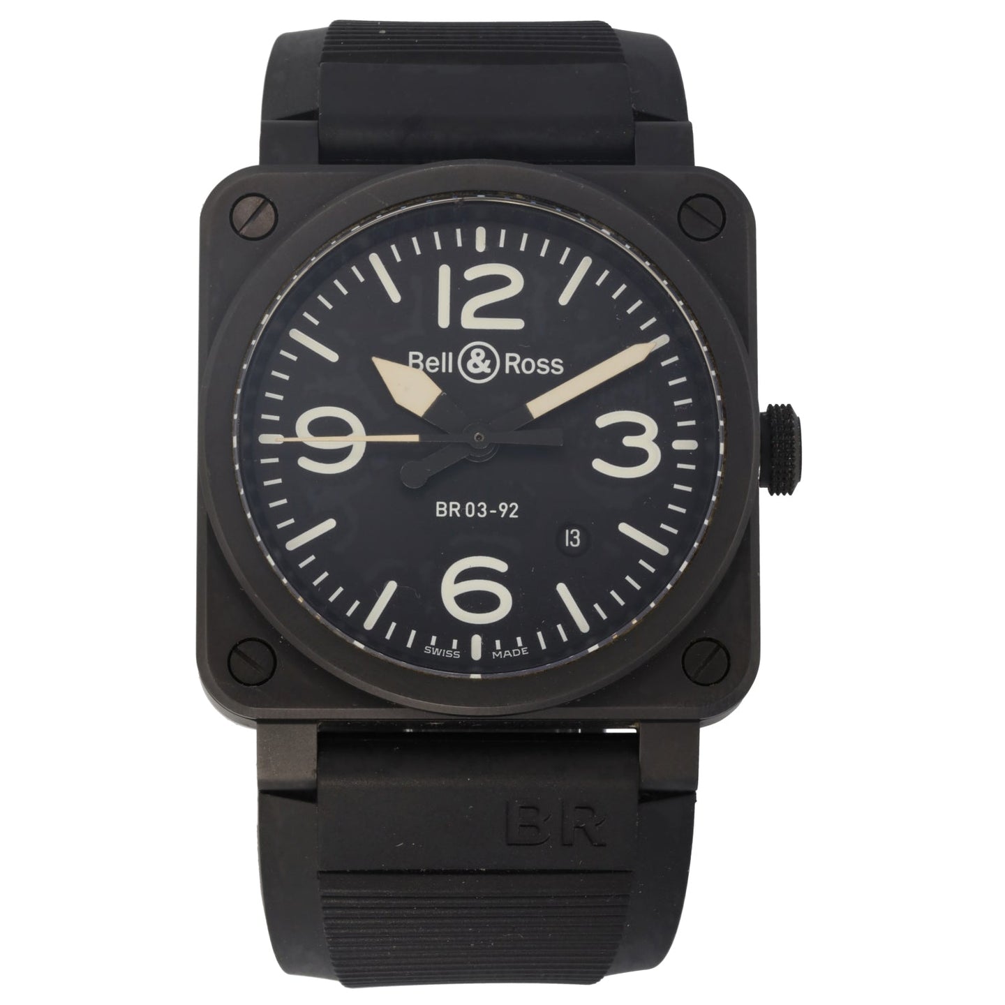 Bell & Ross BR03 BR03.92 42mm Ceramic Watch