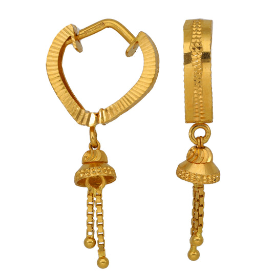 22ct Gold Drop Earrings