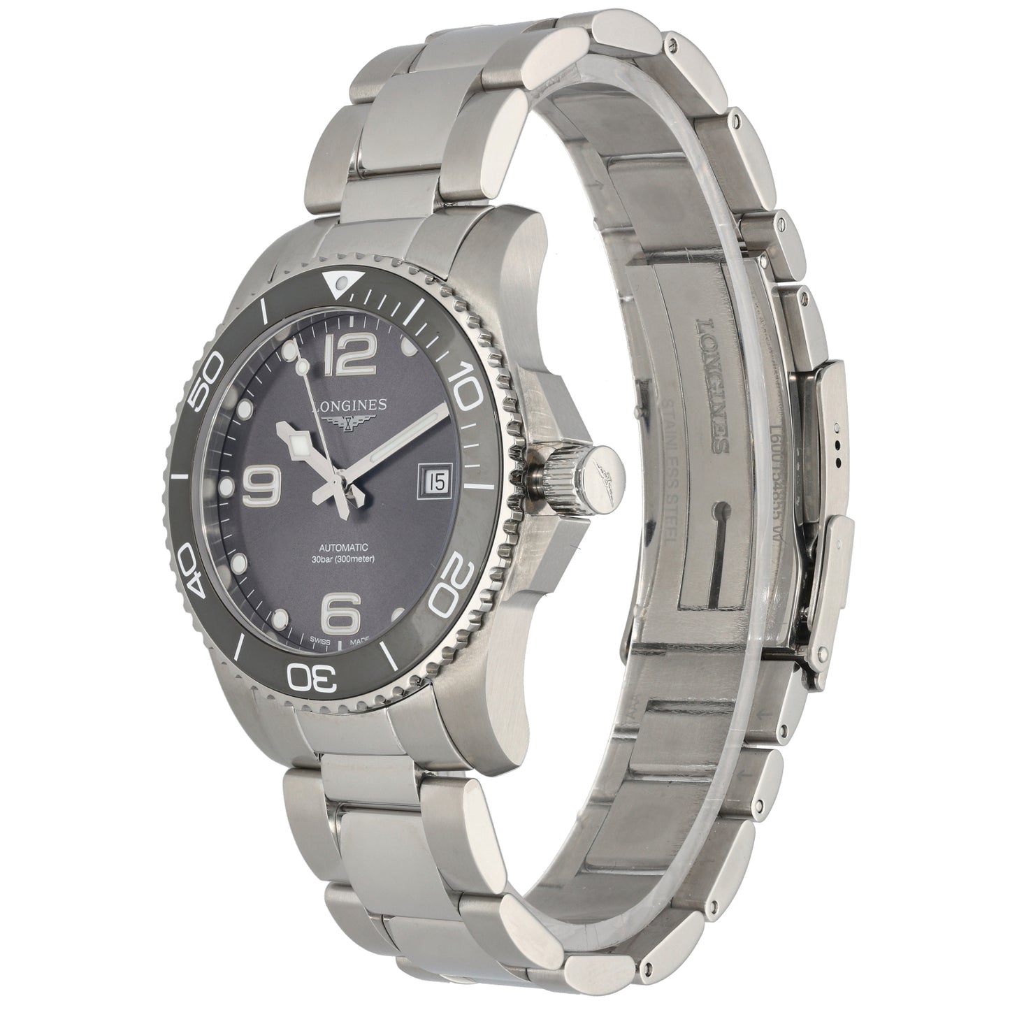 Longines Hydro Conquest L3.781.4 41mm Stainless Steel Watch