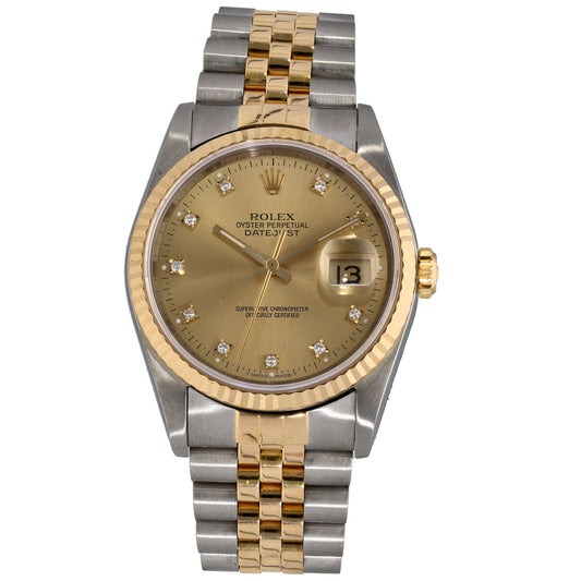 Rolex Datejust 16233 36mm Bi-Colour Watch