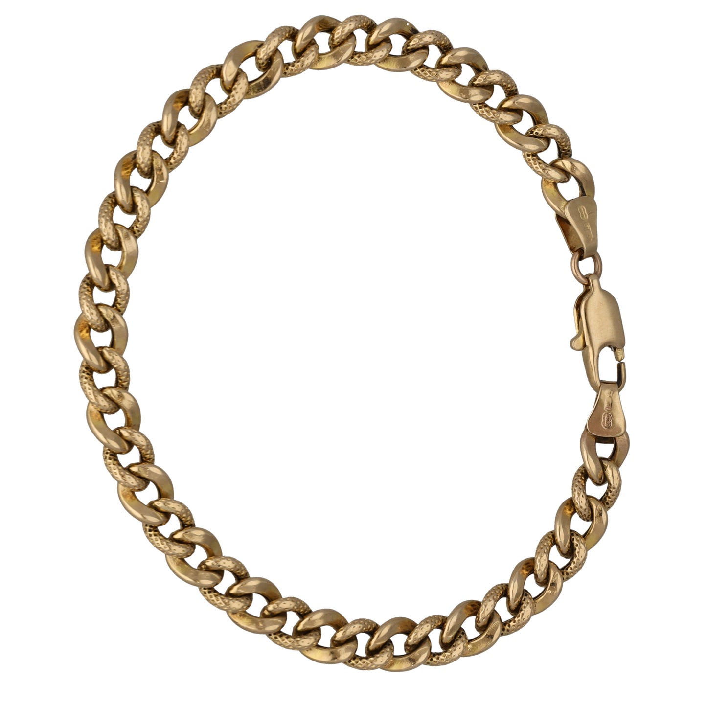 9ct Gold Curb Bracelet