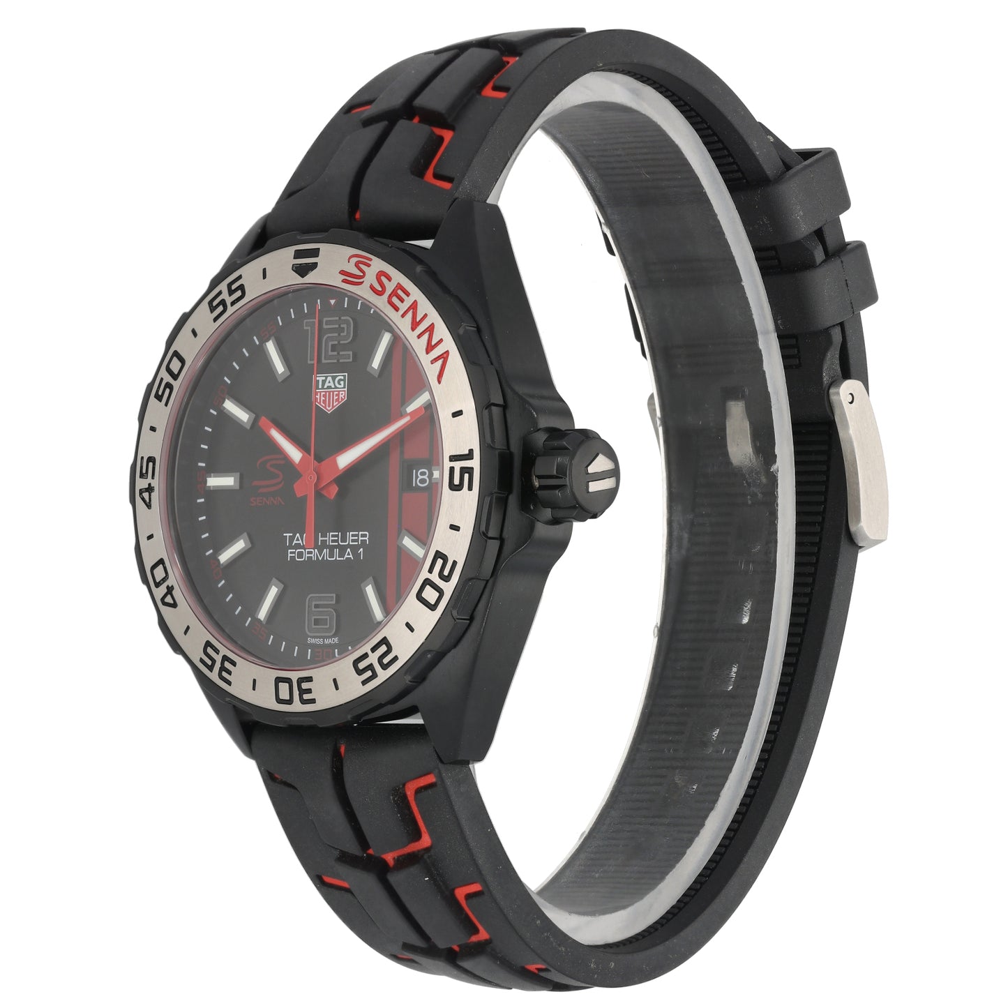 Tag Heuer Formula 1 WAZ1014 43mm PVD Stainless Steel Watch