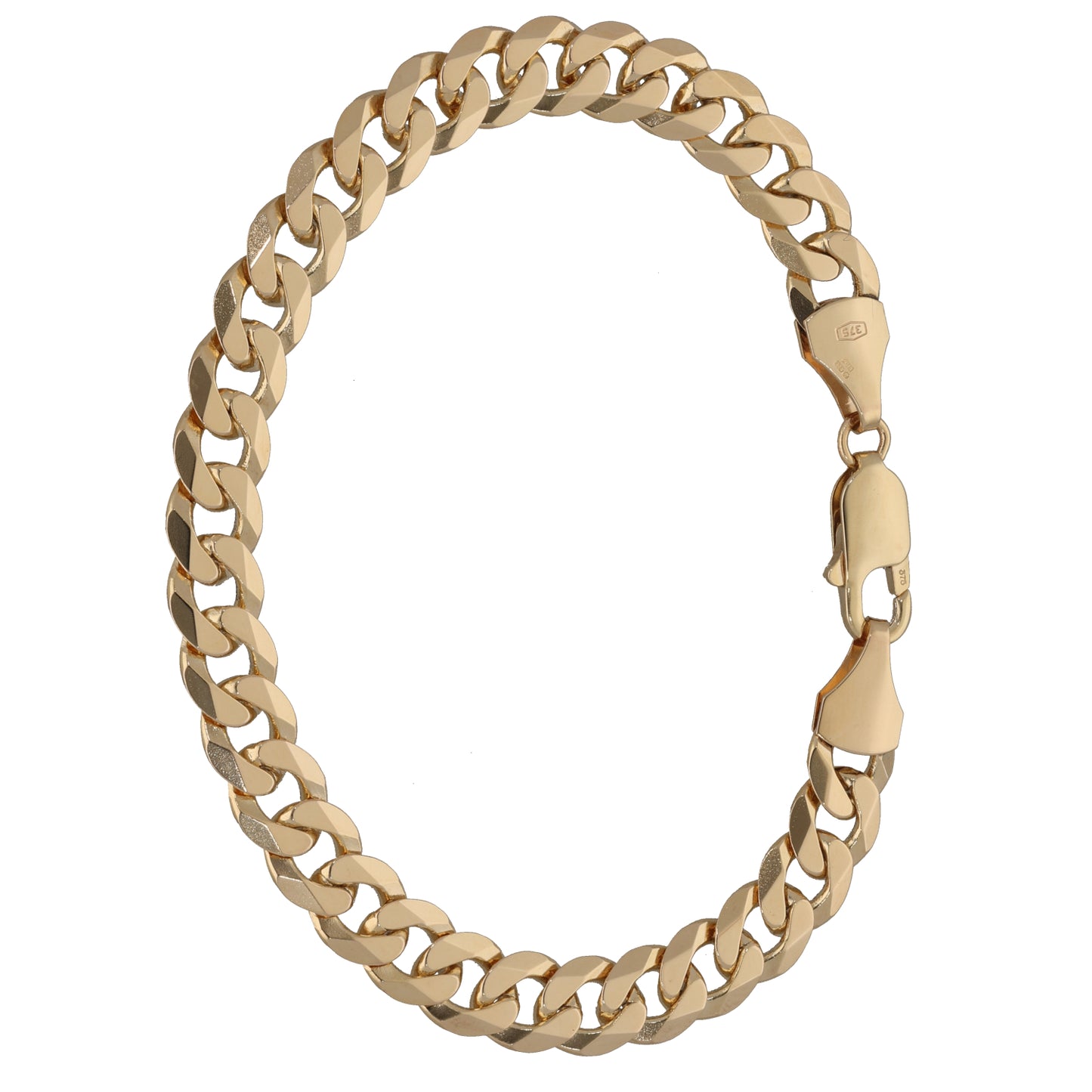 9ct Gold Curb Bracelet